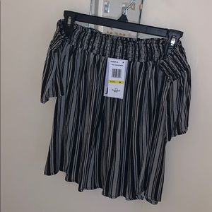 off the shoulder shirt